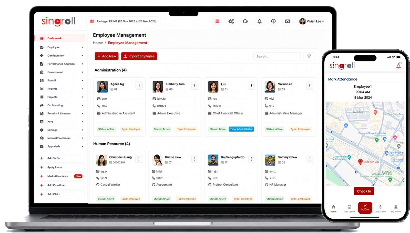 All-in-one HR Software
